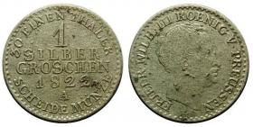 Obrazek dla: 1 srebrny grosz 1822 Fryderyk Wilhelm III Prusy
