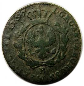 Obrazek 2 dla: Grosz 1797 Fryderyk Wilhelm II Prusy Południowe