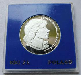 Obrazek dla: 100 złotych 1976 Tadeusz Kościuszko