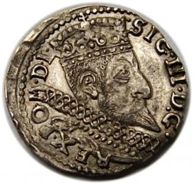 Obrazek dla: Trojak 1598 Zygmunt III Waza Bydgoszcz