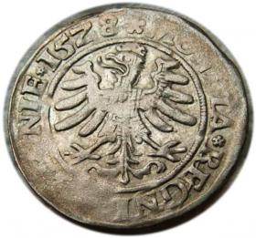 Obrazek 2 dla: Grosz 1528 Zygmunt I Stary Kraków