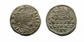 Obrazek dla: Trojak 1583 Stefan Batory Wilno