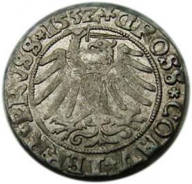 Obrazek 2 dla: Grosz pruski 1532 Zygmunt I Stary Prusy Królewskie Toruń