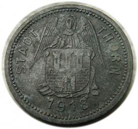 Obrazek 2 dla: 50 fenigów 1918 Toruń