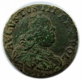 Obrazek dla: Szeląg 1752 August III Sas Gubin