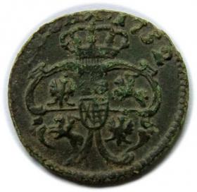 Obrazek 2 dla: Szeląg 1752 August III Sas Gubin