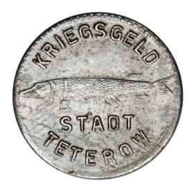 Obrazek dla: 5 fenigów Teterow Meklemburgia Schwerin