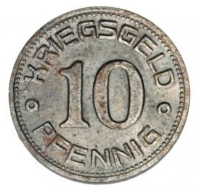 Obrazek dla: 10 fenigów 1918 Weissenfels Saksonia