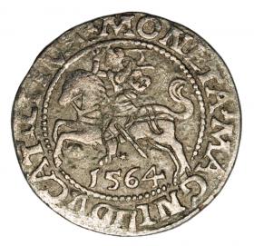 Obrazek dla: Półgrosz 1564 Zygmunt II August Litwa Wilno