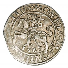 Obrazek dla: Półgrosz 1563 Zygmunt II August Litwa Wilno