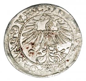 Obrazek 2 dla: Półgrosz 1563 Zygmunt II August Litwa Wilno