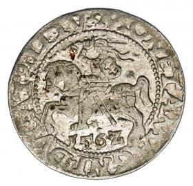 Obrazek dla: Półgrosz 1562 Zygmunt II August Litwa Wilno