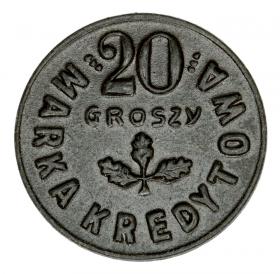 Obrazek 2 dla: 20 Groszy XX w Kowel