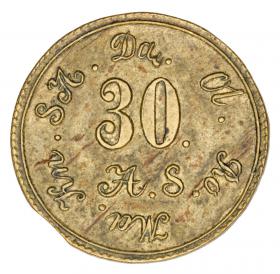 Obrazek 2 dla: Żeton 1861 Dąbrowa