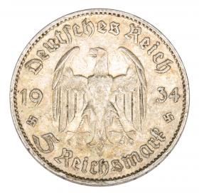 Obrazek 2 dla: 5 marek 1934 Niemcy Stuttgart F