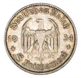 Obrazek 2 dla: 5 marek 1934 Niemcy Stuttgart F