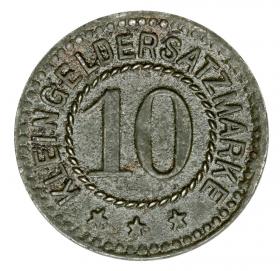 Obrazek 2 dla: 10 fenigów 1918 Koźmin / Koschmin