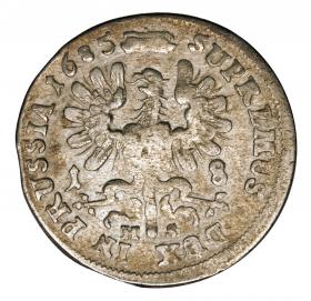 Obrazek 2 dla: Ort 1685 Fryderyk Wilhelm I Prusy Królewiec