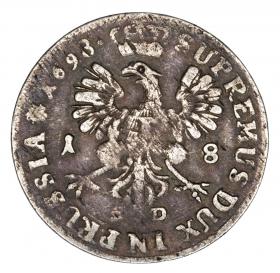 Obrazek 2 dla: Ort 1698 Fryderyk Wilhelm I Prusy Królewiec