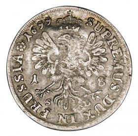 Obrazek 2 dla: Ort 1699 Fryderyk Wilhelm I Prusy Królewiec