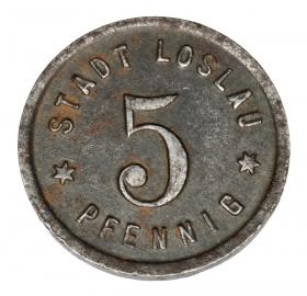 Obrazek dla: 5 fenigów 1918 Wodzisław Śląski / Loslau