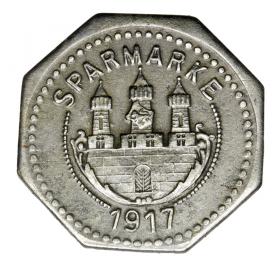 Obrazek 2 dla: 10 fenigów 1917 Ząbkowice Śląskie / Frankenstein