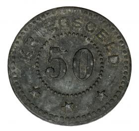 Obrazek 2 dla: 10 fenigów 1917 Strzałów / Stralsund