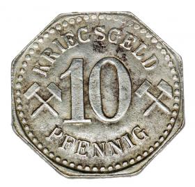 Obrazek 2 dla: 10 fenigów 1918 Nowa Ruda / Neurode