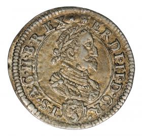 Obrazek dla: 3 krajcary 1625 Ferdynand II Habsburg Austria Graz
