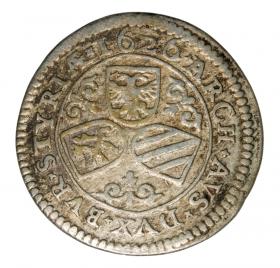 Obrazek 2 dla: 3 krajcary 1626 Ferdynand II Habsburg Austria Graz