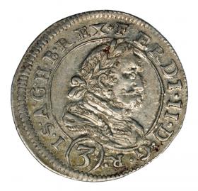 Obrazek dla: 3 krajcary 1626 Ferdynand II Habsburg Austria Graz