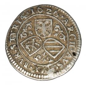 Obrazek 2 dla: 3 krajcary 1626 Ferdynand II Habsburg Austria Graz