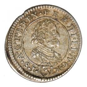 Obrazek dla: 3 krajcary 1626 Ferdynand II Habsburg Austria Graz