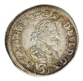Obrazek dla: 3 krajcary 1626 Ferdynand II Habsburg Austria Graz