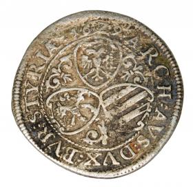 Obrazek 2 dla: 3 krajcary 1629 Ferdynand II Habsburg Austria Graz