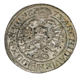 Obrazek 2 dla: 6 krajcarów 1673 Leopold I Habsburg Śląsk Wrocław