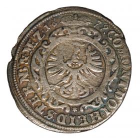 Obrazek 2 dla: 6 krajcarów 1679 Chrystian Ulryk Księstwo Oleśnicko  Bierutowsko  Radziejowskie Oleśnica