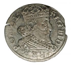 Obrazek dla: Grosz 1627 Zygmunt III Waza Litwa Wilno