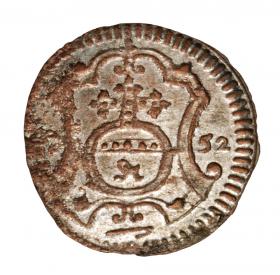 Obrazek dla: Halerz 1752 August III Polska Drezno