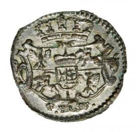 Obrazek 2 dla: Halerz 1755 August III Polska Drezno