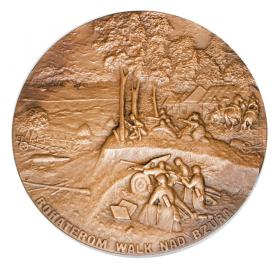 Obrazek dla: Medal Bohaterom Walk nad Bzurą 1989 PRL Warszawa