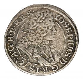 Obrazek dla: 3 krajcary 1709 Józef I Habsburg Śląsk Brzeg