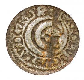 Obrazek dla: Szeląg 1654 Karol Gustaw Ryga