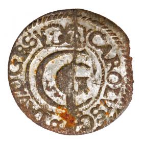 Obrazek dla: Szeląg 1655 Karol Gustaw Ryga