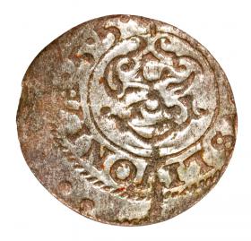 Obrazek 2 dla: Szeląg 1655 Karol Gustaw Liwonia