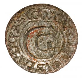 Obrazek dla: Szeląg 1657 Karol Gustaw Ryga