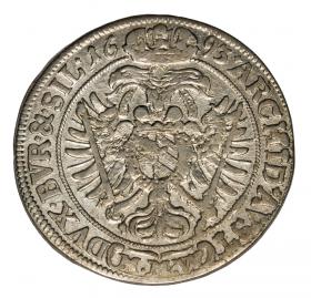 Obrazek 2 dla: 15 krajcarów 1693 Leopold I Habsburg Śląsk Wrocław