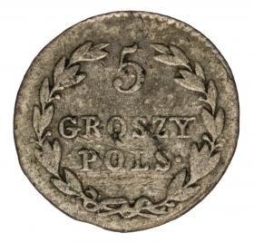 Obrazek dla: 5 Groszy 1819 Aleksander I Romanow Królestwo Polskie Warszawa