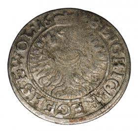Obrazek 2 dla: 3 krajcary 1668 Chrystian Wołowski Księstwo BrzeskoLegnickoWołowskie Brzeg