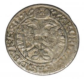 Obrazek 2 dla: 3 krajcary 1666 Leopold I Habsburg Śląsk Wrocław